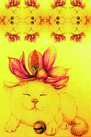 小范围四方连续印花花型图片