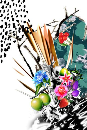 花卉印花花型图片