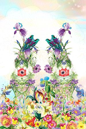 花卉印花花型图片