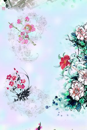 时尚印花花型图片