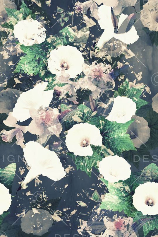 玻璃飞溅效果印花花型图片