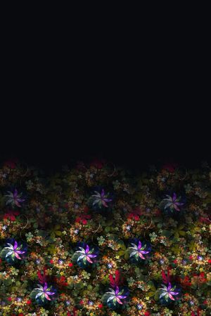 潮流印花花型图片