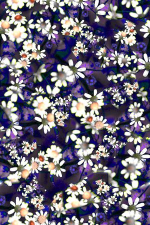 花卉印花花型图片