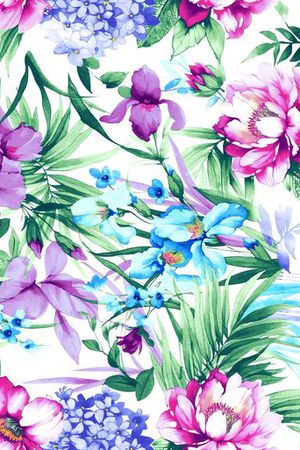 流行时尚印花花型图片