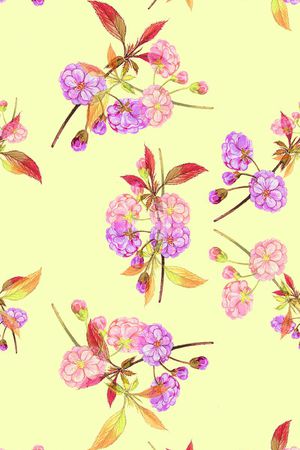淡色印花花型图片