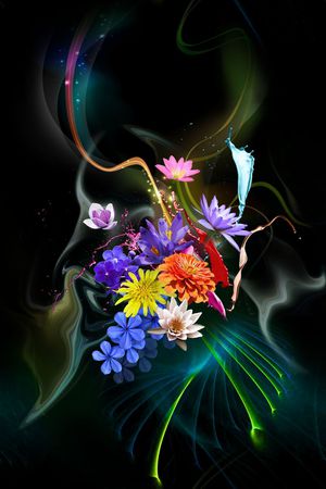 定位印花花型图片