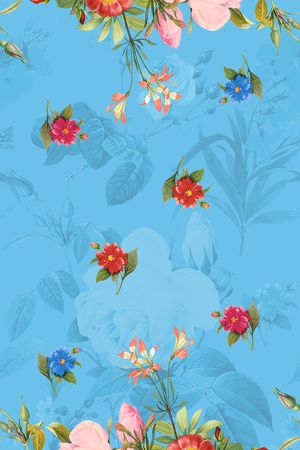 数码定位印花花型图片