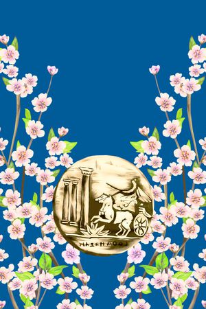 桃花印花花型图片