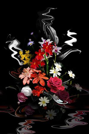 花卉印花花型图片
