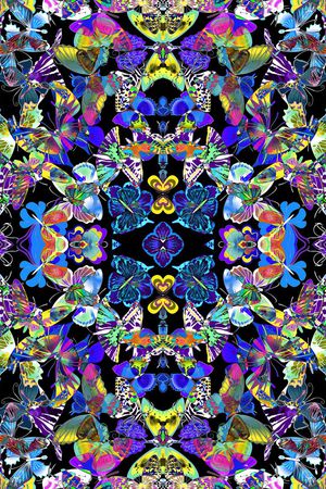 幽暗印花花型图片