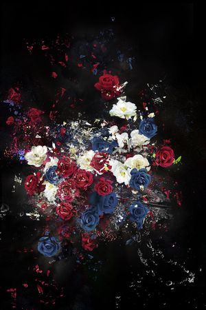 花卉印花花型图片