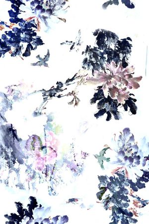 花绘印花花型图片
