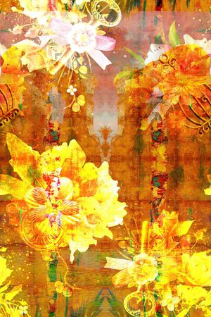 椰树印花花型图片