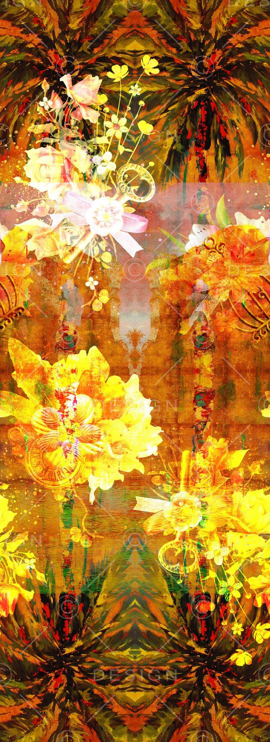 椰树印花花型图片