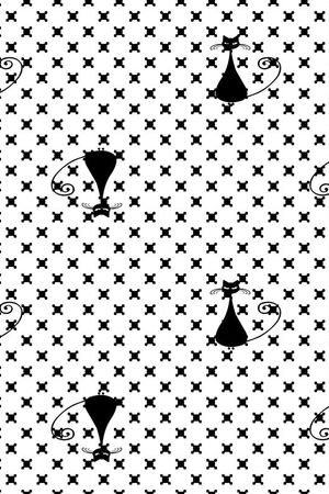 格子印花花型图片