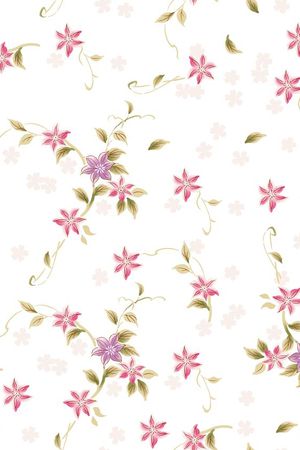小碎花印花花型图片