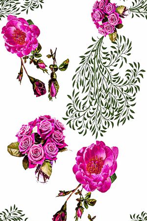 服装印花花型图片