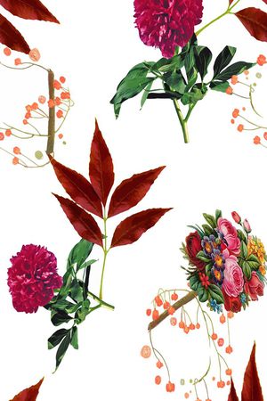 服装印花花型图片