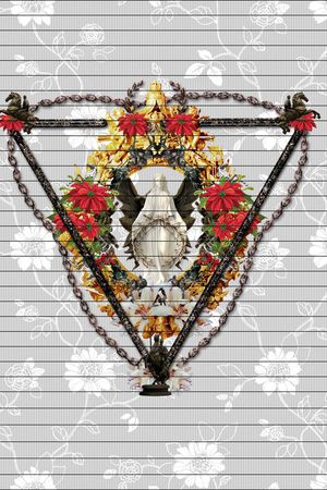 金属花印花花型图片