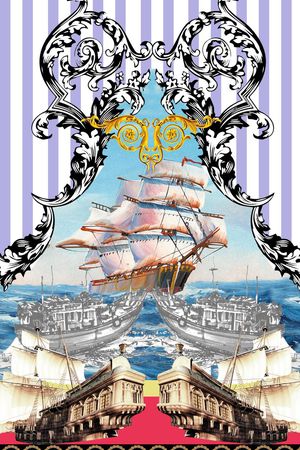 Versace印花花型图片