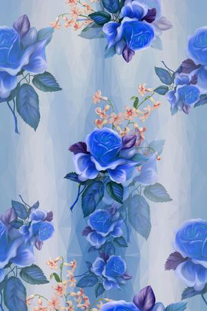 定位花印花花型图片