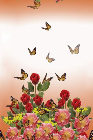定位花印花花型图片