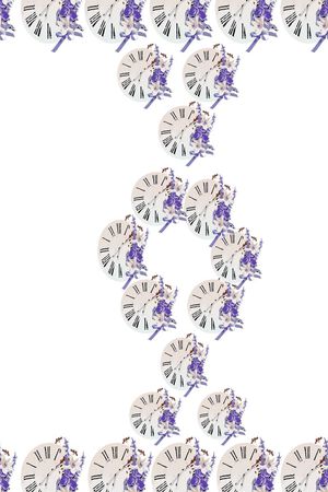 定位花印花花型图片