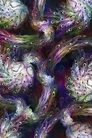 绚丽印花花型图片