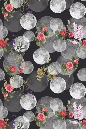 波点印花花型图片