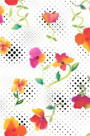 简单印花花型图片