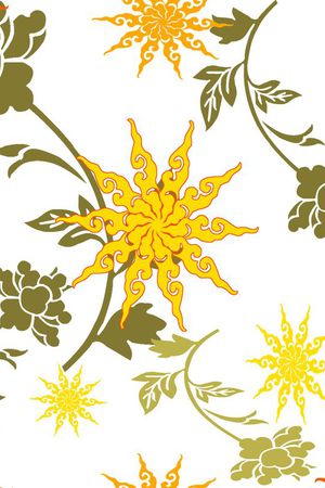 传统印花花型图片