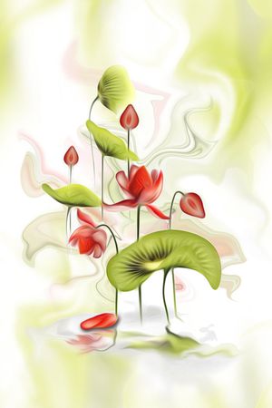 定位印花花型图片