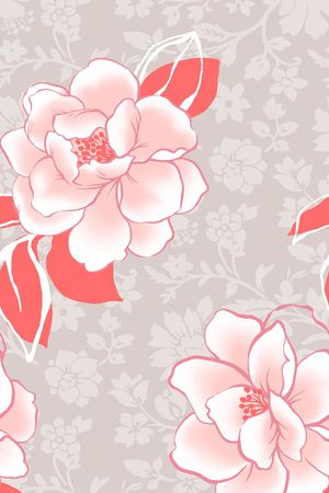 花卉印花花型图片