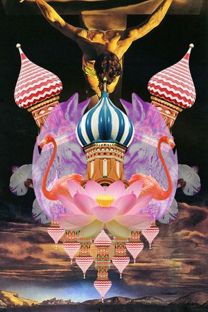 插画印花花型图片