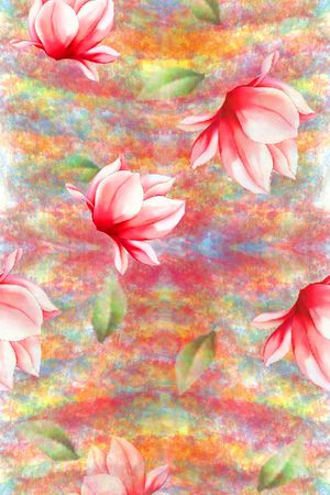 花卉印花花型图片