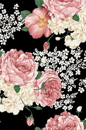 传统印花印花花型图片