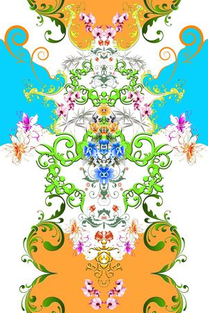 定位花下载专区印花花型图片