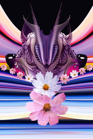 潮流时尚印花花型图片