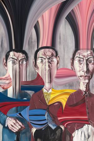 抽象印花花型图片