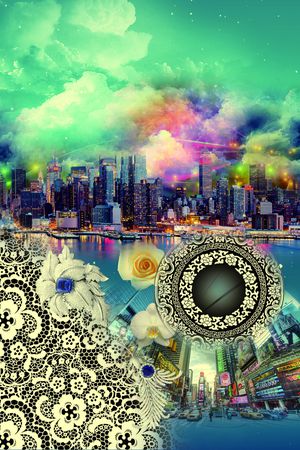提花印花花型图片