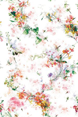花卉印花花型图片
