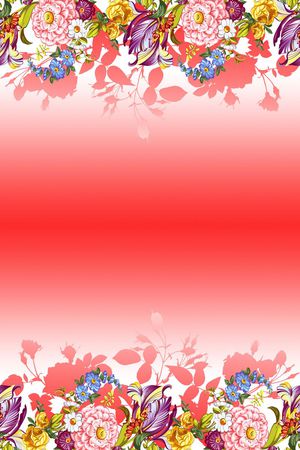 传统印花印花花型图片