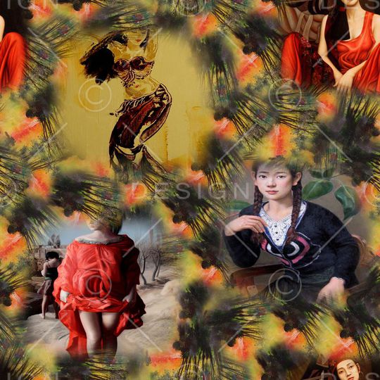 时尚印花花型图片