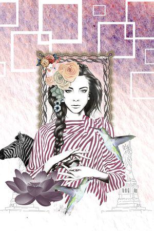 潮流时尚印花花型图片