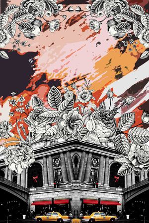 流行时尚印花花型图片