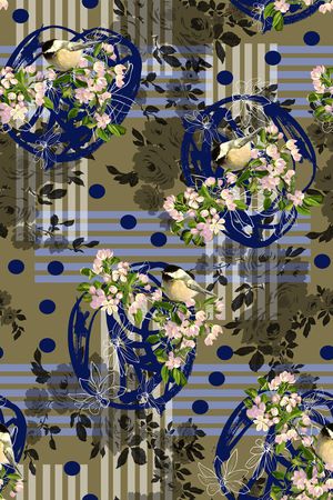 时尚印花花型图片