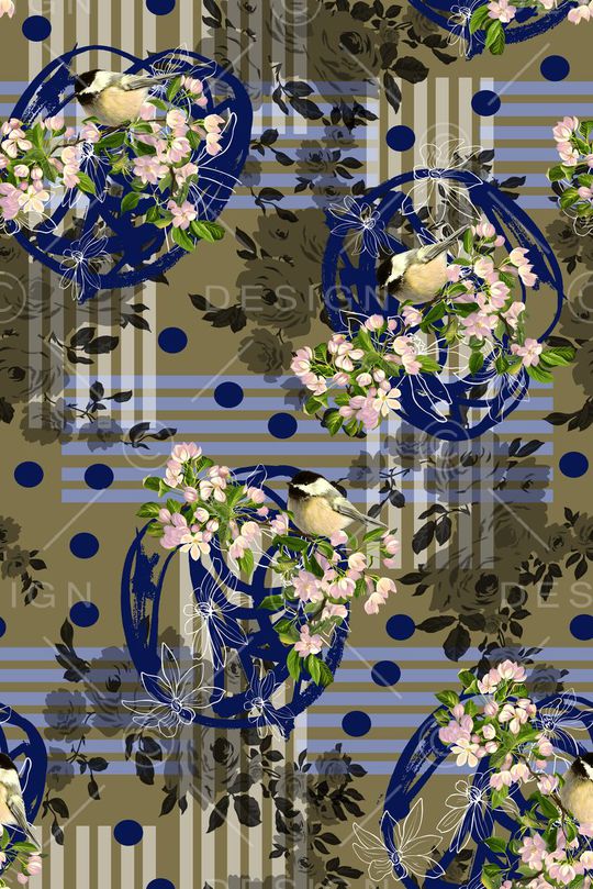 时尚印花花型图片