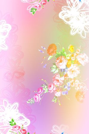 现代印花花型图片