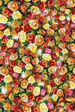 花卉印花花型图片