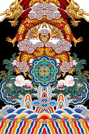 定位印花花型图片